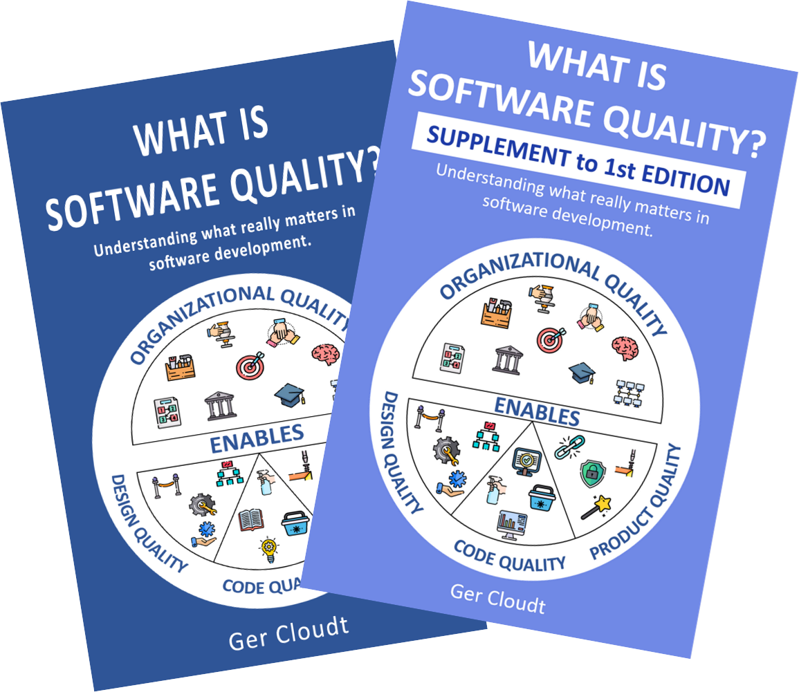 Package Deal - 1st Edition and Supplement of "What is Software Quality?"
